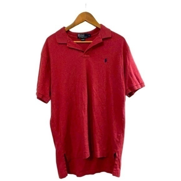 Polo Ralph Lauren Other - Polo Ralph Lauren Red Tall Short Sleeve Soft Cotton Polo Shirt 0319